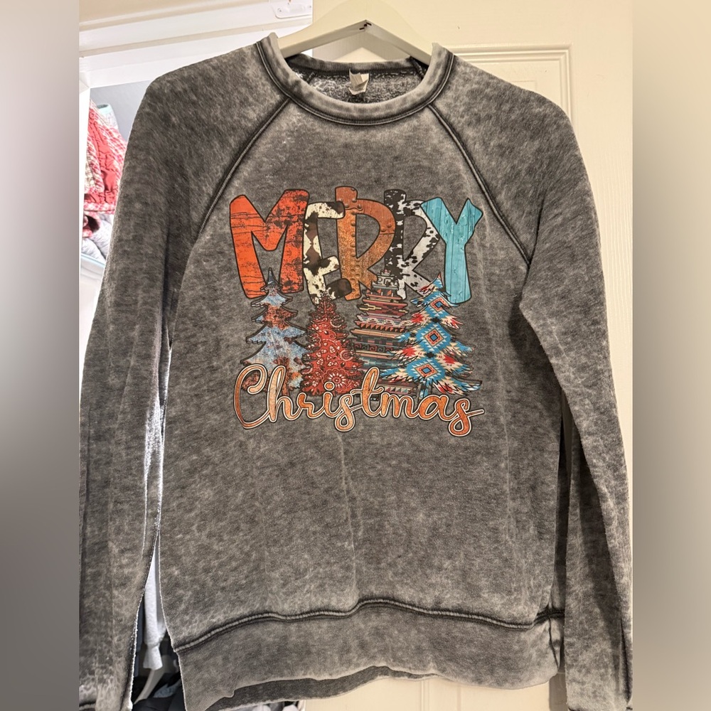 Bella Canvas Heather Gray Sweatshirt